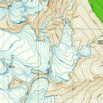 United States Geological Survey Seward A-8, AK (1950, 63360-Scale) digital map