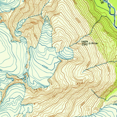 United States Geological Survey Seward A-8, AK (1952, 63360-Scale) digital map