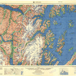 United States Geological Survey Seward, AK (1959, 250000-Scale) digital map