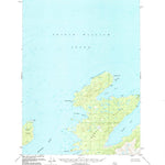 United States Geological Survey Seward B-1, AK (1951, 63360-Scale) digital map