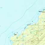 United States Geological Survey Seward B-1, AK (1951, 63360-Scale) digital map