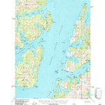 United States Geological Survey Seward B-3, AK (1950, 63360-Scale) digital map