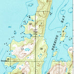 United States Geological Survey Seward B-3, AK (1950, 63360-Scale) digital map
