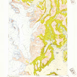 United States Geological Survey Seward B-4, AK (1952, 63360-Scale) digital map