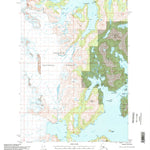 United States Geological Survey Seward B-4, AK (1994, 63360-Scale) digital map