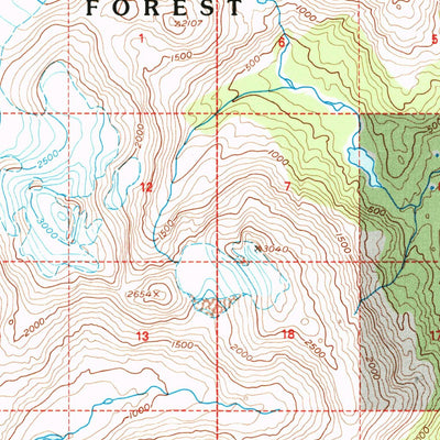 United States Geological Survey Seward B-4, AK (1994, 63360-Scale) digital map