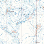 United States Geological Survey Seward B-5, AK (1951, 63360-Scale) digital map