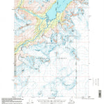 United States Geological Survey Seward B-5, AK (1996, 63360-Scale) digital map