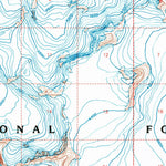 United States Geological Survey Seward B-5, AK (1996, 63360-Scale) digital map