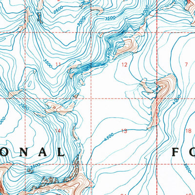 United States Geological Survey Seward B-5, AK (1996, 63360-Scale) digital map