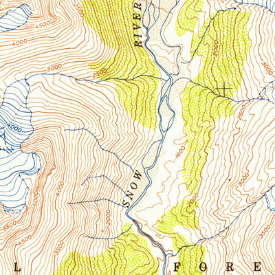United States Geological Survey Seward B-6, AK (1952, 63360-Scale) digital map