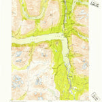 United States Geological Survey Seward B-7, AK (1953, 63360-Scale) digital map