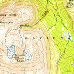 United States Geological Survey Seward B-7, AK (1953, 63360-Scale) digital map