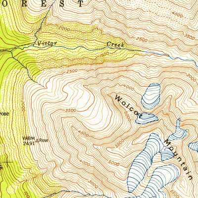 United States Geological Survey Seward B-7, AK (1953, 63360-Scale) digital map
