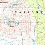 United States Geological Survey Seward B-7, AK (1994, 63360-Scale) digital map