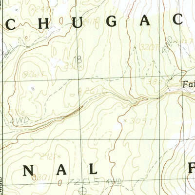 United States Geological Survey Seward B-7 NE, AK (1983, 25000-Scale) digital map