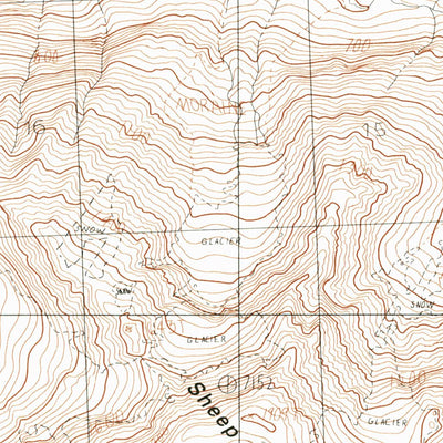 United States Geological Survey Seward B-7 SE, AK (1983, 25000-Scale) digital map