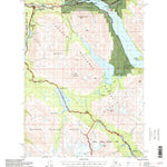 United States Geological Survey Seward B-8, AK (1994, 63360-Scale) digital map