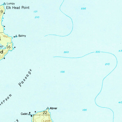 United States Geological Survey Seward C-1, AK (1951, 63360-Scale) digital map