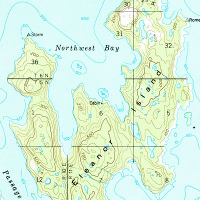 United States Geological Survey Seward C-2, AK (1951, 63360-Scale) digital map