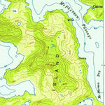 United States Geological Survey Seward C-2, AK (1952, 63360-Scale) digital map
