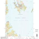 United States Geological Survey Seward C-3, AK (1995, 63360-Scale) digital map