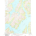 United States Geological Survey Seward C-4, AK (1951, 63360-Scale) digital map