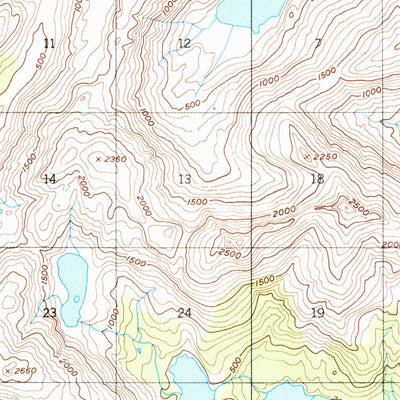 United States Geological Survey Seward C-4, AK (1951, 63360-Scale) digital map
