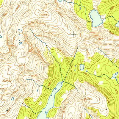 United States Geological Survey Seward C-4, AK (1952, 63360-Scale) digital map