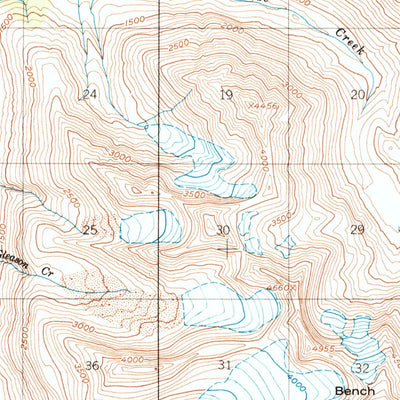 United States Geological Survey Seward C-6, AK (1951, 63360-Scale) digital map
