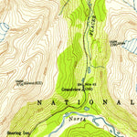 United States Geological Survey Seward C-6, AK (1952, 63360-Scale) digital map