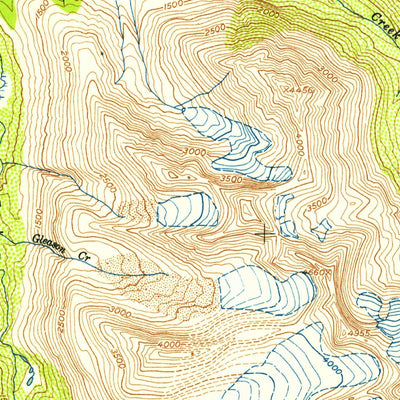 United States Geological Survey Seward C-6, AK (1952, 63360-Scale) digital map