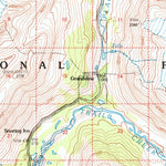 United States Geological Survey Seward C-6, AK (1997, 63360-Scale) digital map