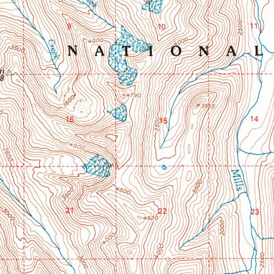 United States Geological Survey Seward C-7, AK (1994, 63360-Scale) digital map