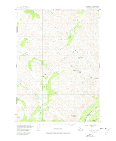 United States Geological Survey Seward C-8, AK (1951, 63360-Scale) digital map