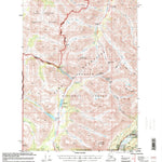 United States Geological Survey Seward C-8, AK (1996, 63360-Scale) digital map