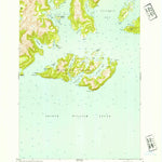 United States Geological Survey Seward D-1, AK (1952, 63360-Scale) digital map