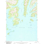 United States Geological Survey Seward D-2, AK (1951, 63360-Scale) digital map
