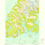 United States Geological Survey Seward D-3, AK (1952, 63360-Scale) digital map