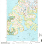 United States Geological Survey Seward D-3, AK (1995, 63360-Scale) digital map
