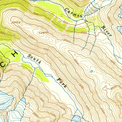 United States Geological Survey Seward D-5, AK (1952, 63360-Scale) digital map