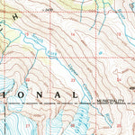 United States Geological Survey Seward D-5, AK (1995, 63360-Scale) digital map