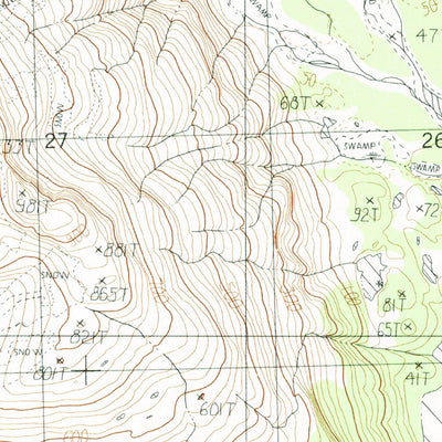 United States Geological Survey Seward D-5 SE, AK (1984, 25000-Scale) digital map