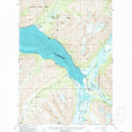 United States Geological Survey Seward D-6, AK (1951, 63360-Scale) digital map