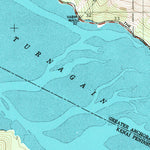 United States Geological Survey Seward D-6, AK (1951, 63360-Scale) digital map