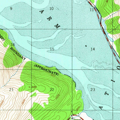 United States Geological Survey Seward D-6, AK (1952, 63360-Scale) digital map