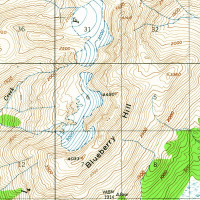 United States Geological Survey Seward D-6, AK (1952, 63360-Scale) digital map