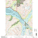 United States Geological Survey Seward D-6, AK (1994, 63360-Scale) digital map