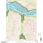United States Geological Survey Seward D-7, AK (1994, 63360-Scale) digital map