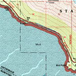 United States Geological Survey Seward D-7, AK (1994, 63360-Scale) digital map